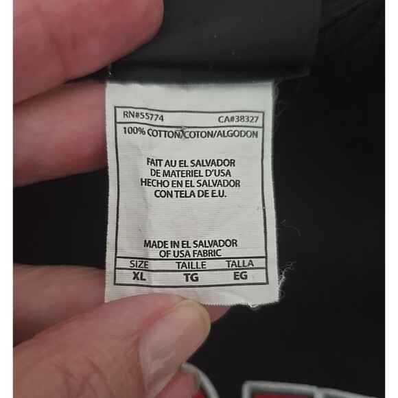 PAIR of Harley Davidson XL T Shirts  St. Kitts & Jamaica Black Travel Motorcycle - Picture 10 of 16